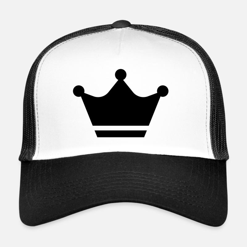 Symbole de la couronne Casquette trucker 