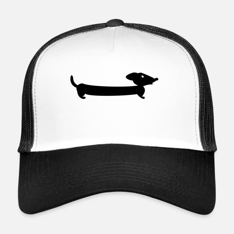 stretch teckel / stretch dachshund (1c) Casquette trucker 