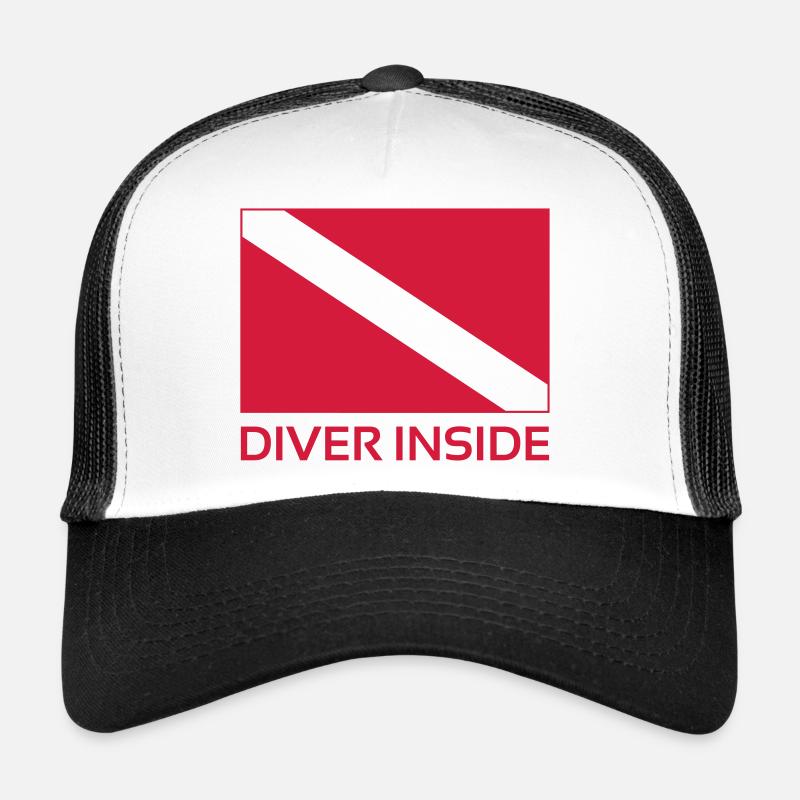 Diver Inside Casquette trucker 