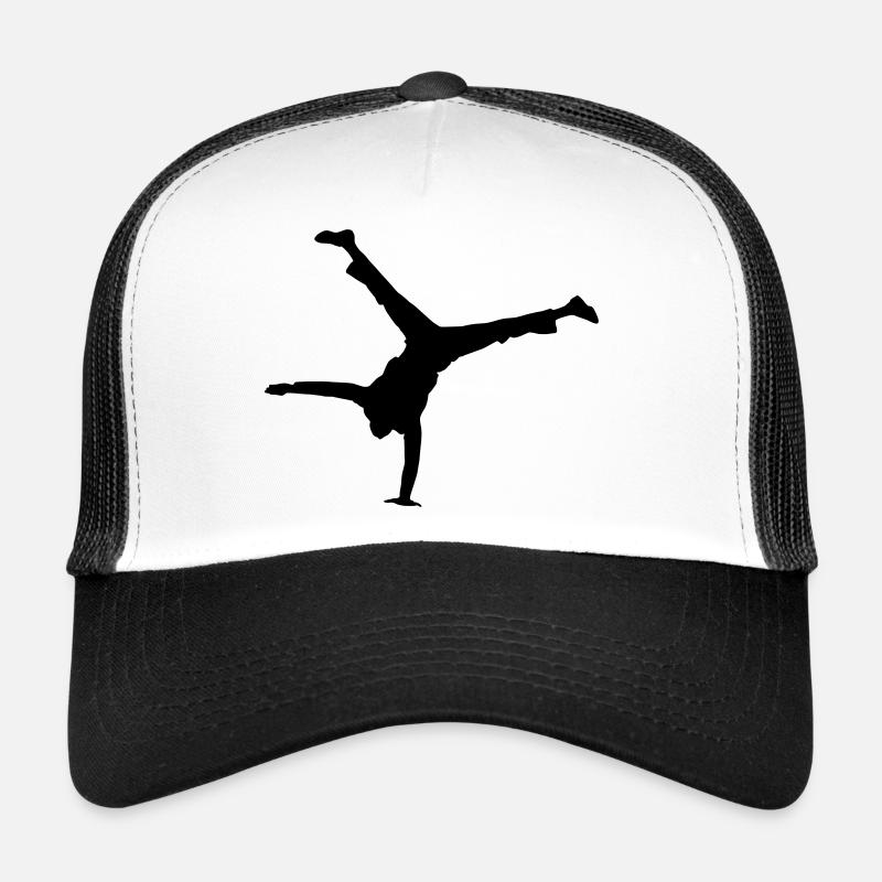 Vektor Ballett Tänzer Silhouette Trucker Cap