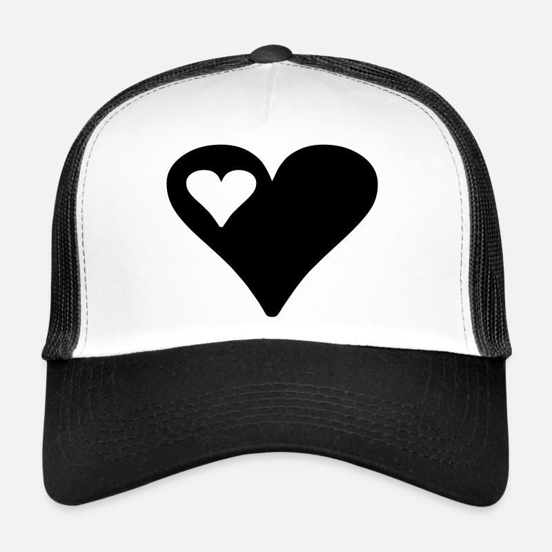 heart Casquette trucker 