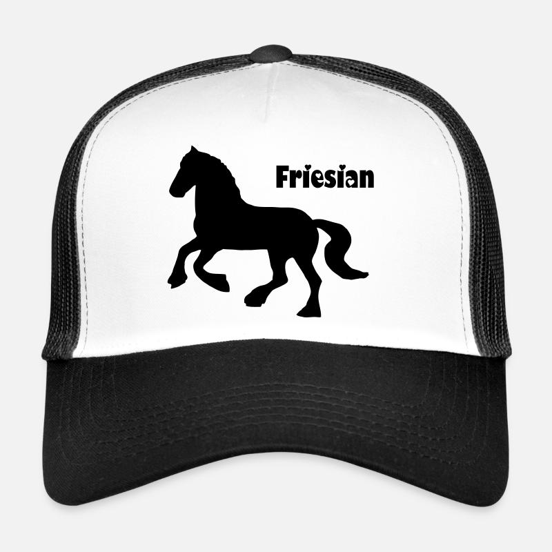 Cheval Frison Casquette trucker 