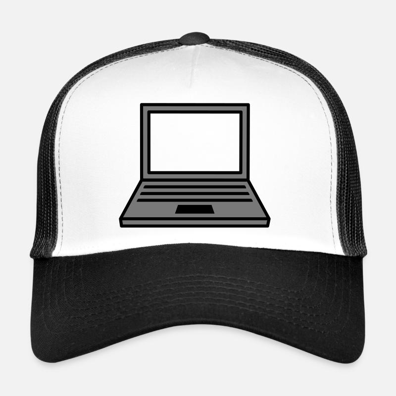 ordinateur portable notebook écran pc écriture tab Casquette trucker 
