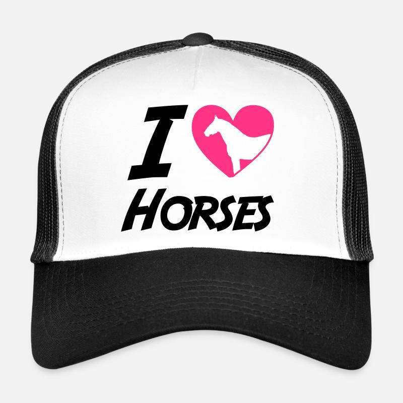 Amour du cheval Casquette trucker 