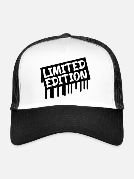 limited edition - Trucker Cap - white/black - Front