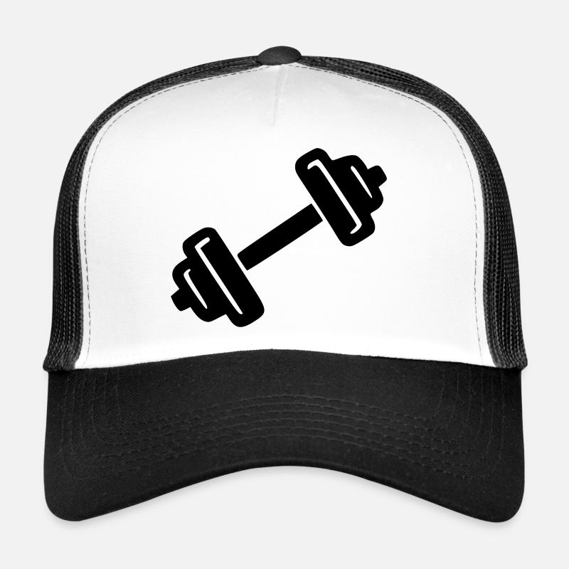 Hantel - Trucker Cap - Weiß/Schwarz