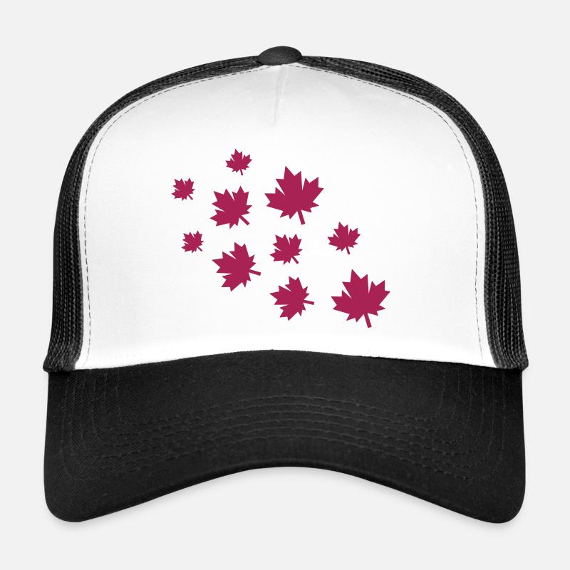Feuilles d’érable Casquette trucker 