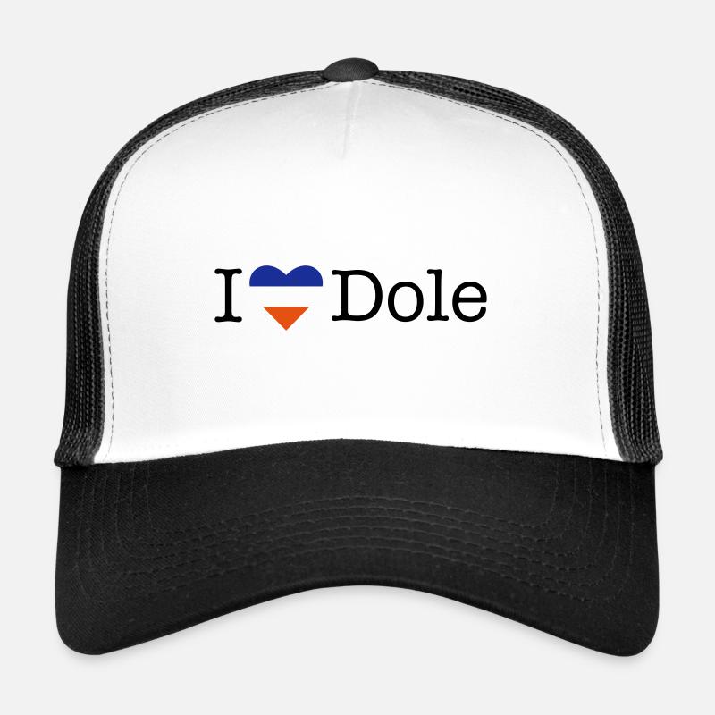 I love Dole - Trucker Cap - white/black