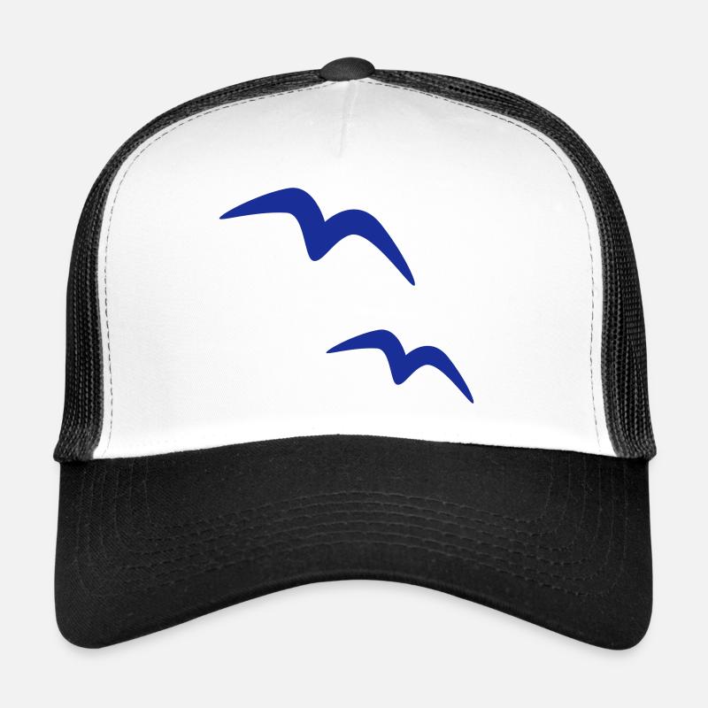 *möwen - Trucker Cap - Weiß/Schwarz