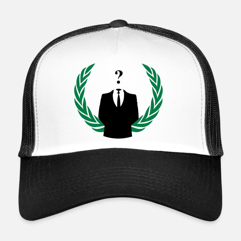 anonyme Farbe Trucker Cap