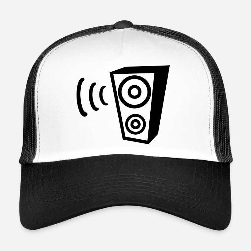Speaker - Trucker Cap - white/black