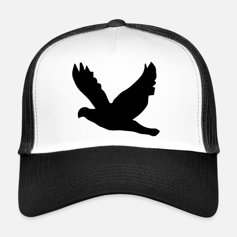 bird - Trucker Cap - white/black