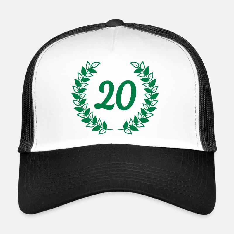 anniversary birthday 20 twenty Trucker Cap