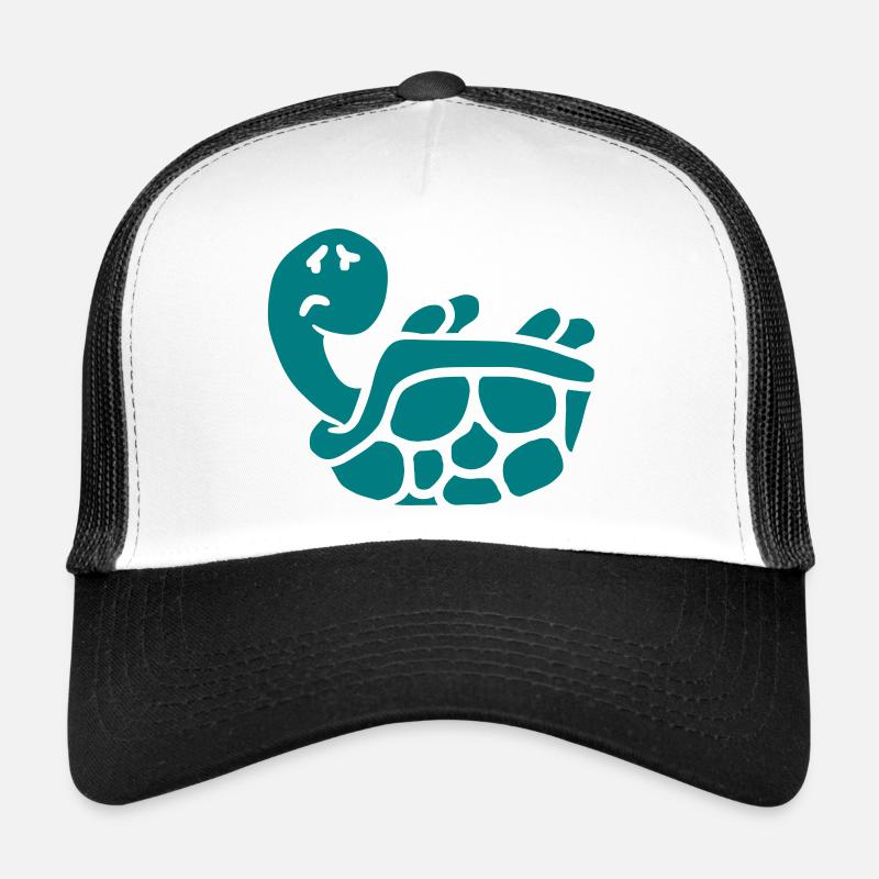Helpless turtle flipped to design Trucker Cap