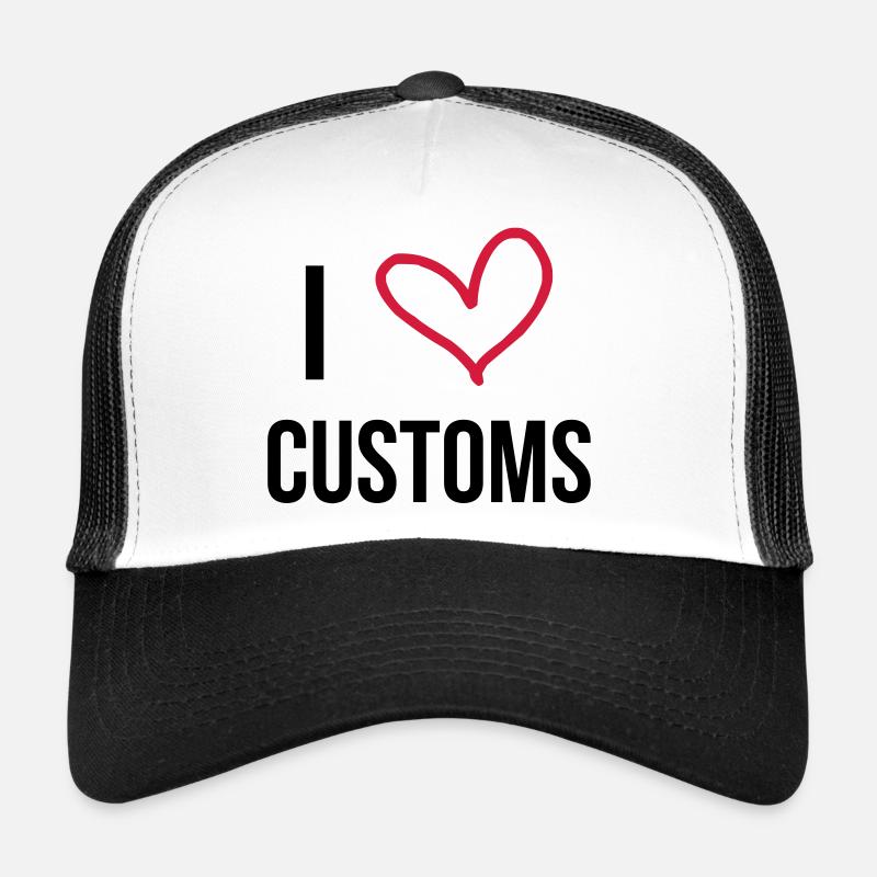 Douanier / Douane / Douanière / Police / Frontière Casquette trucker 