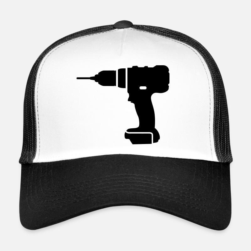Werkzeuge - Trucker Cap - Weiß/Schwarz