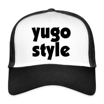 Yugo Style - Trucker Cap - white/black - Front