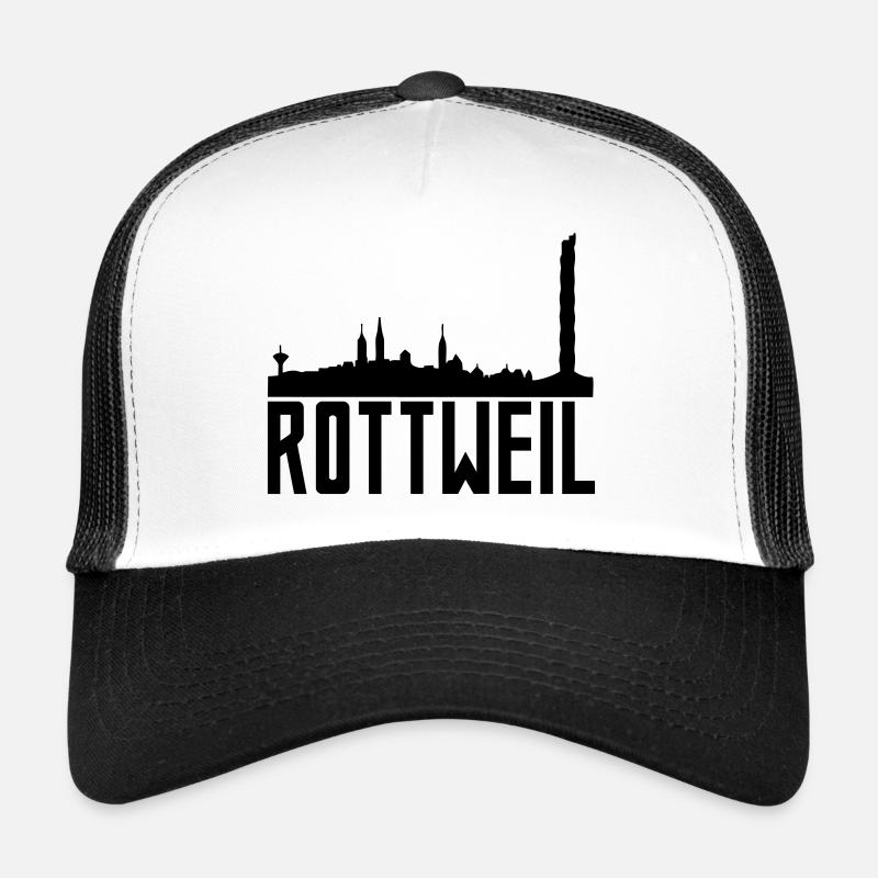 rottweil - Trucker Cap - Weiß/Schwarz