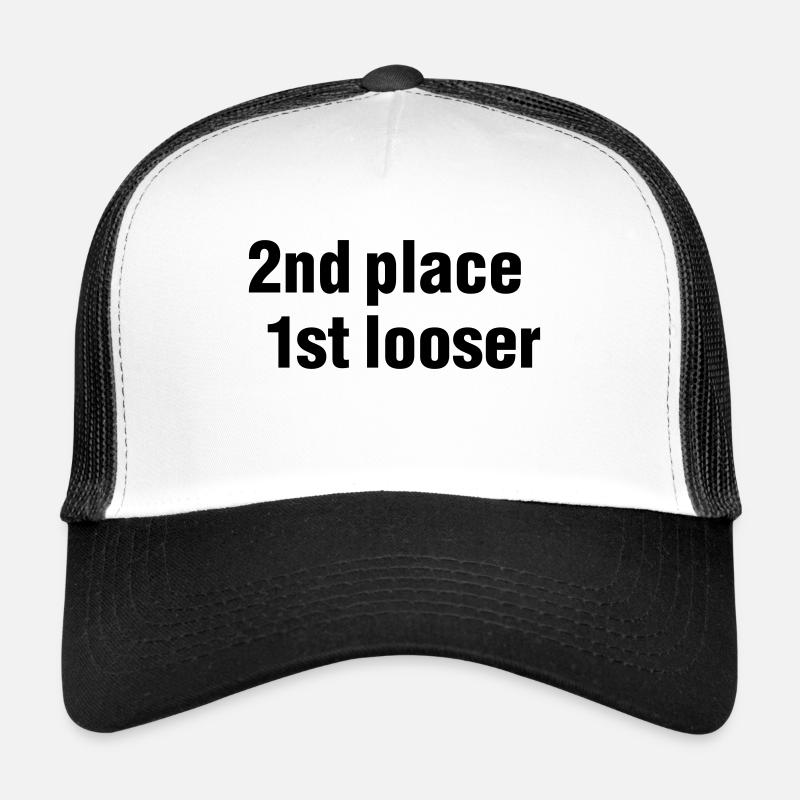 2nd place - 1st looser - winner - competition - Casquette trucker 