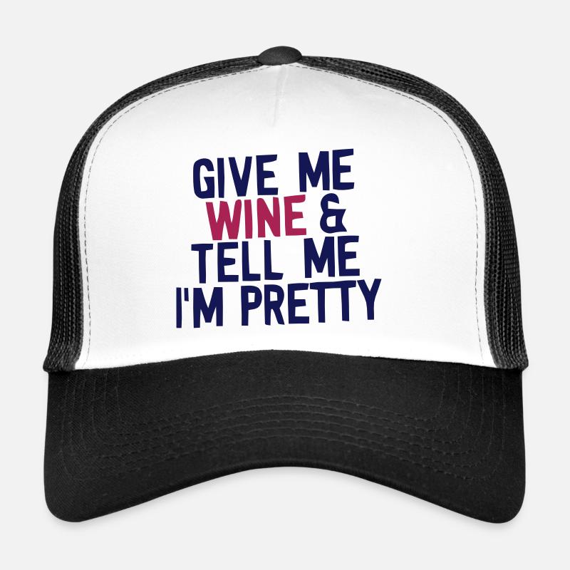 DONNEZ-MOI VIN Casquette trucker 