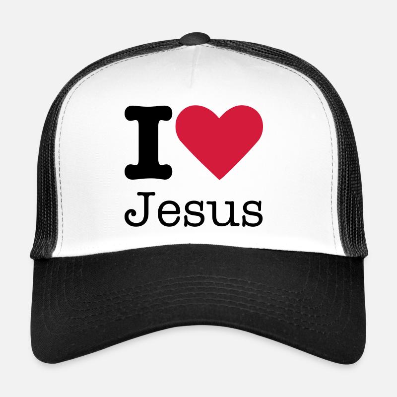 I Love Jesus Casquette trucker 