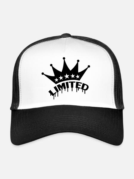Limited - Trucker Cap - white/black - Front