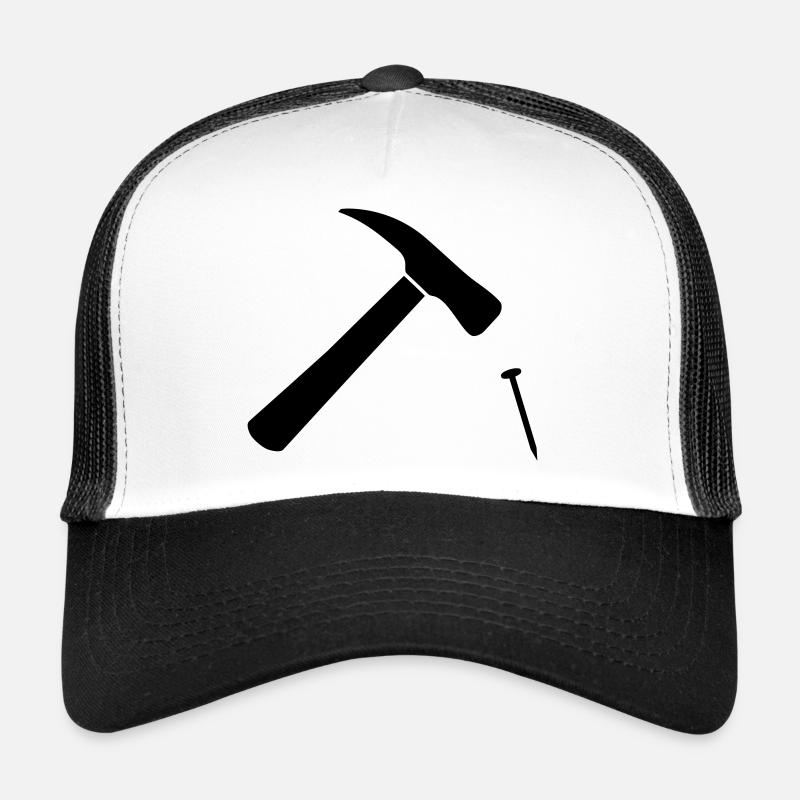 Hammer And Nail Trucker Cap