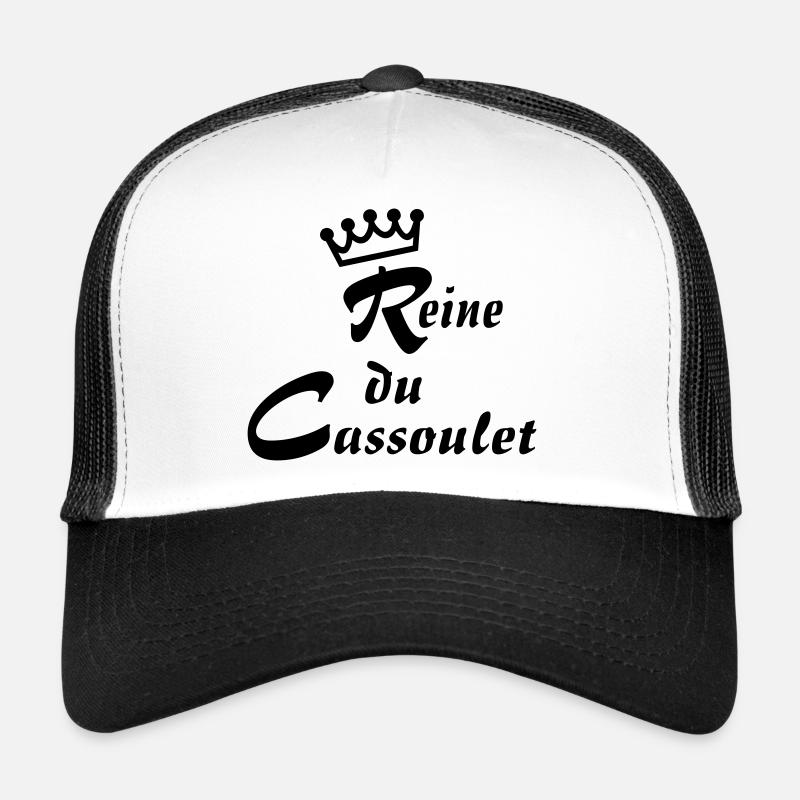 Reine cassoulet - Trucker Cap - Weiß/Schwarz