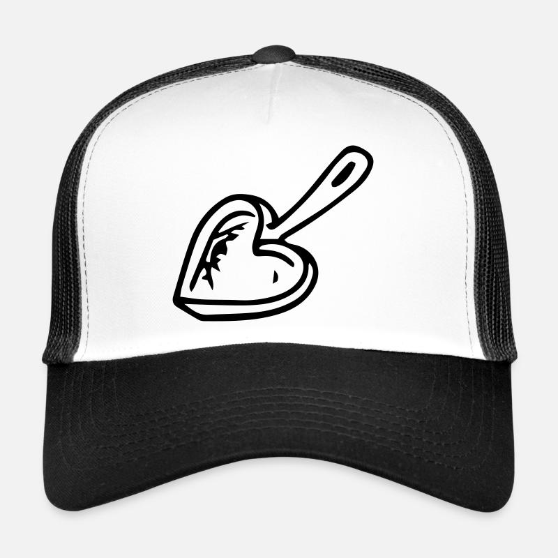 Hobbykoch Pfanne Herzform Geschenkidee Trucker Cap