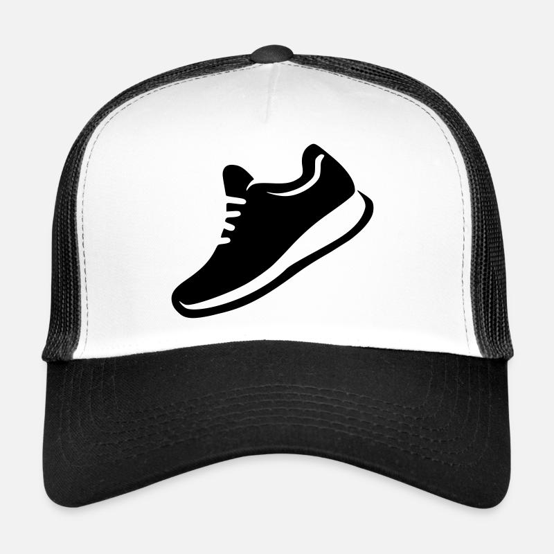 Running Sport Schuh Dynamisch Symbol Icon Vektor Trucker Cap