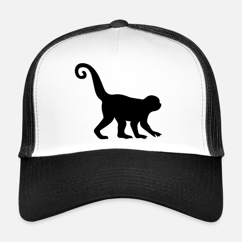 Silhouette de singe Casquette trucker 