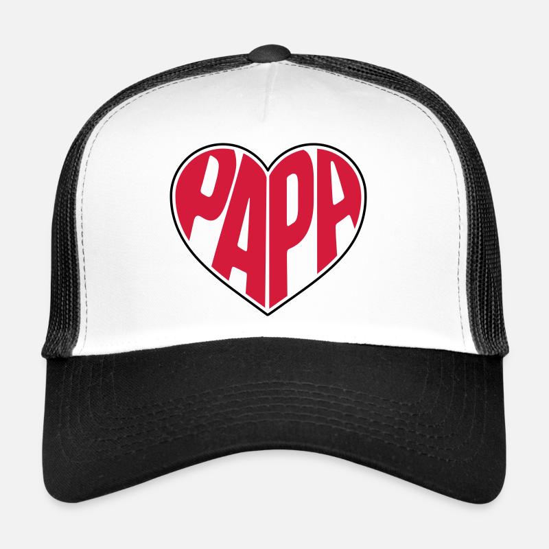 Dad Heart Dad Father's Day Father's Day Gift Trucker Cap
