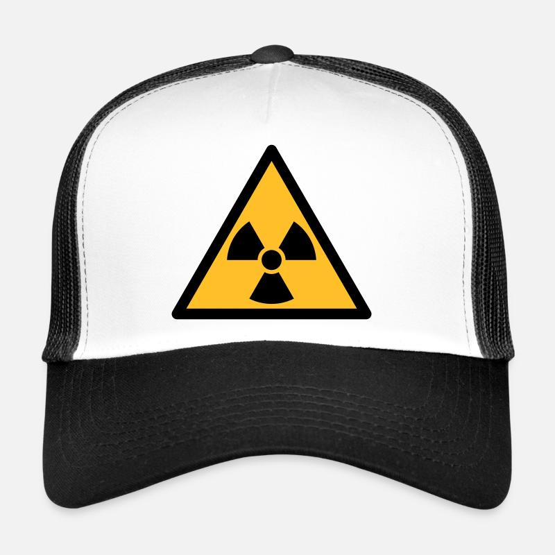 Radioactif - Casquette trucker - blanc/noir