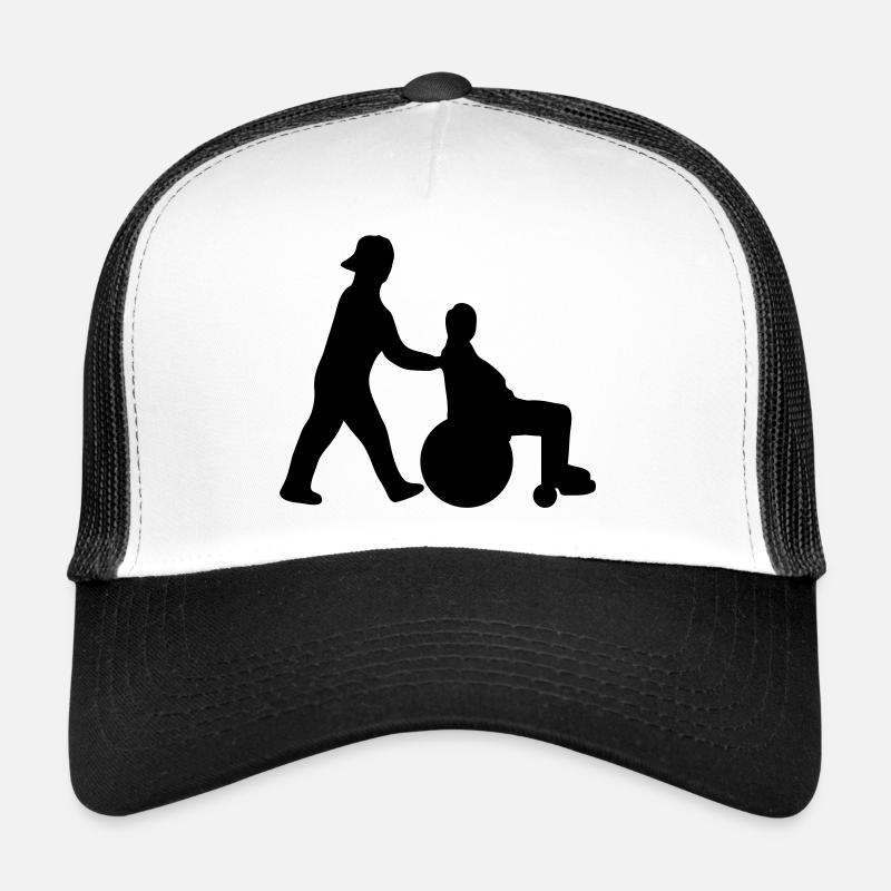 Nurse - Trucker Cap - white/black