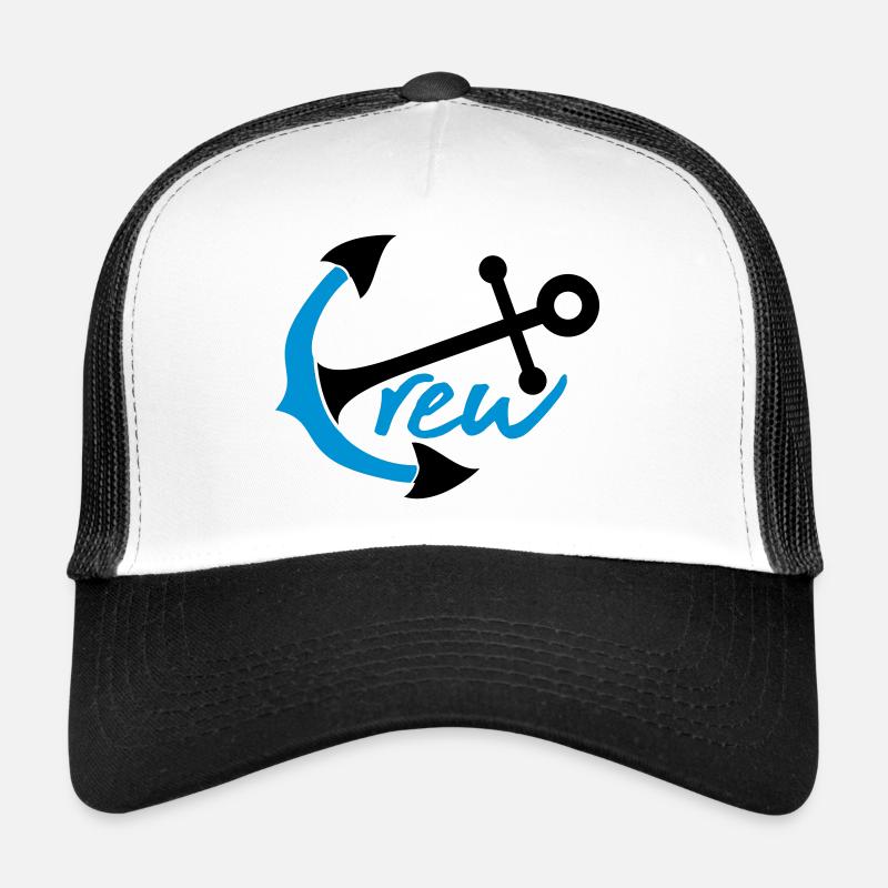 mannschaft crew team freunde anker boot schiff Trucker Cap