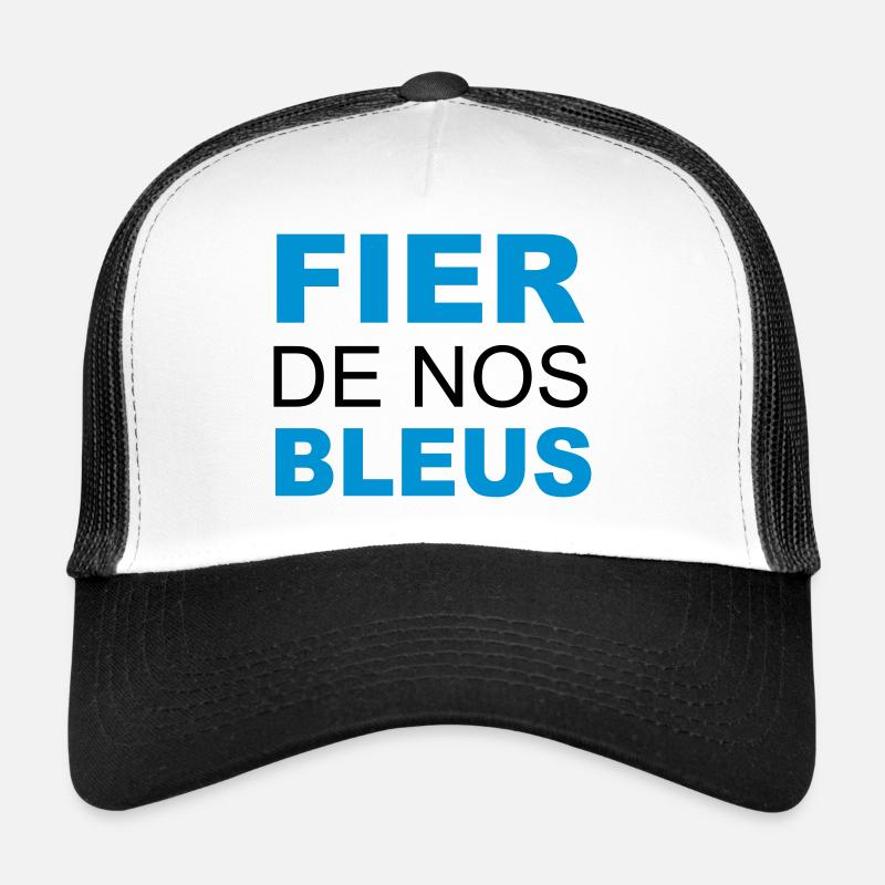 FIER DE NOS BLEUS Casquette trucker 