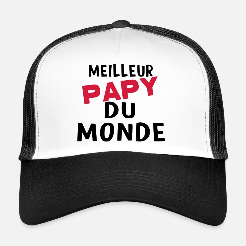 meilleur papy dU MONDE Casquette trucker 