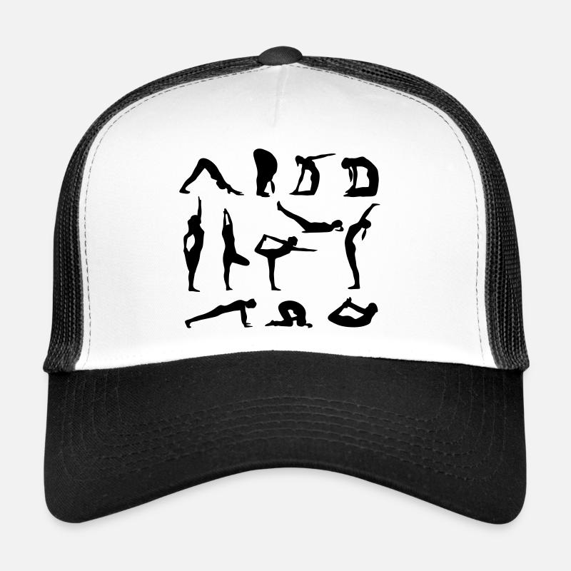 chiffres de yoga Casquette trucker 