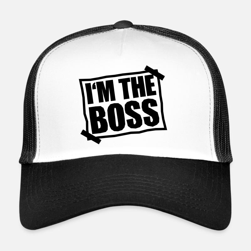 I'm The Boss Notice Trucker Cap