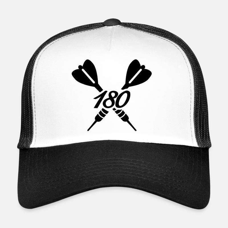 Darts - Trucker Cap - Weiß/Schwarz
