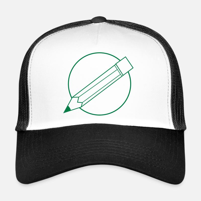 pencil circle Trucker Cap