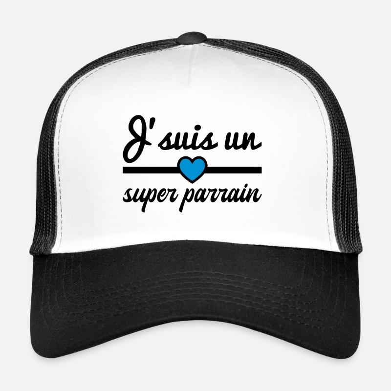 super parrain, idée cadeau parrain Casquette trucker 