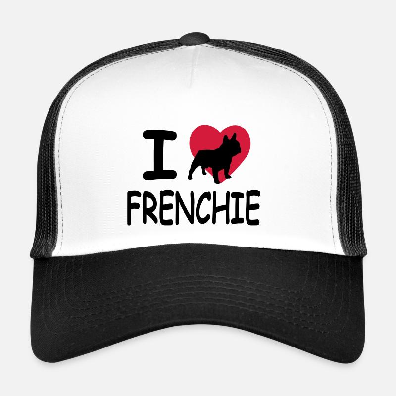 J'aime les Bouledogues Français Casquette trucker 