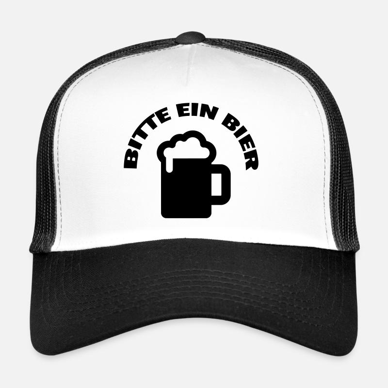 Une bière s'il vous plaît Casquette trucker 