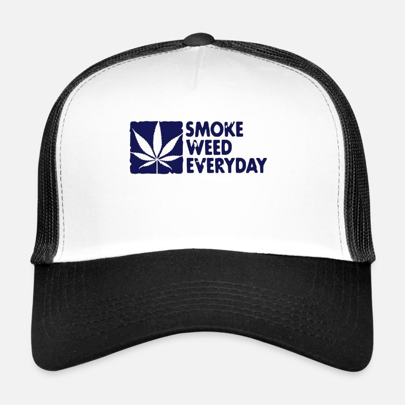 smoke weed everyday boxed Casquette trucker 