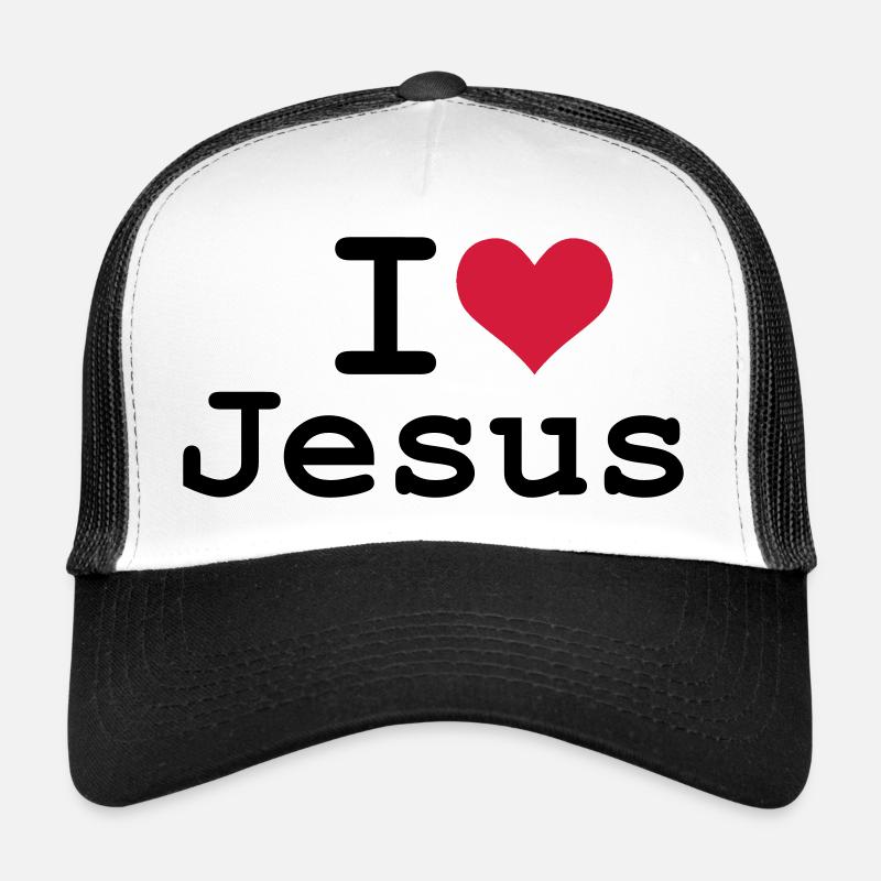 I Love Jesus Trucker Cap