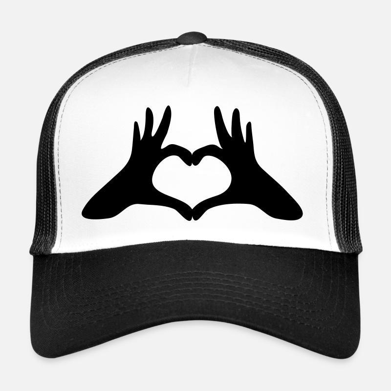Herz-Hände Trucker Cap