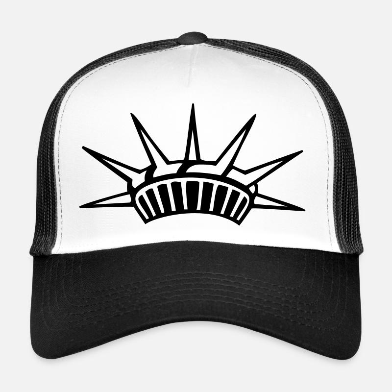 Couronne de la Statue de la Liberté Casquette trucker 