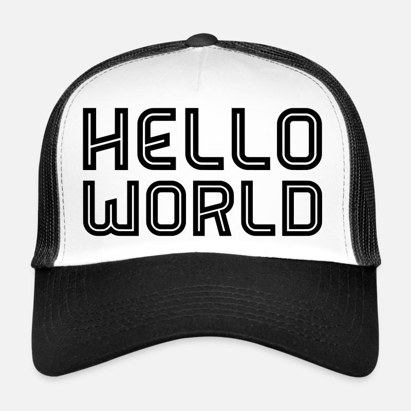 Bonjour tout le monde Casquette trucker 