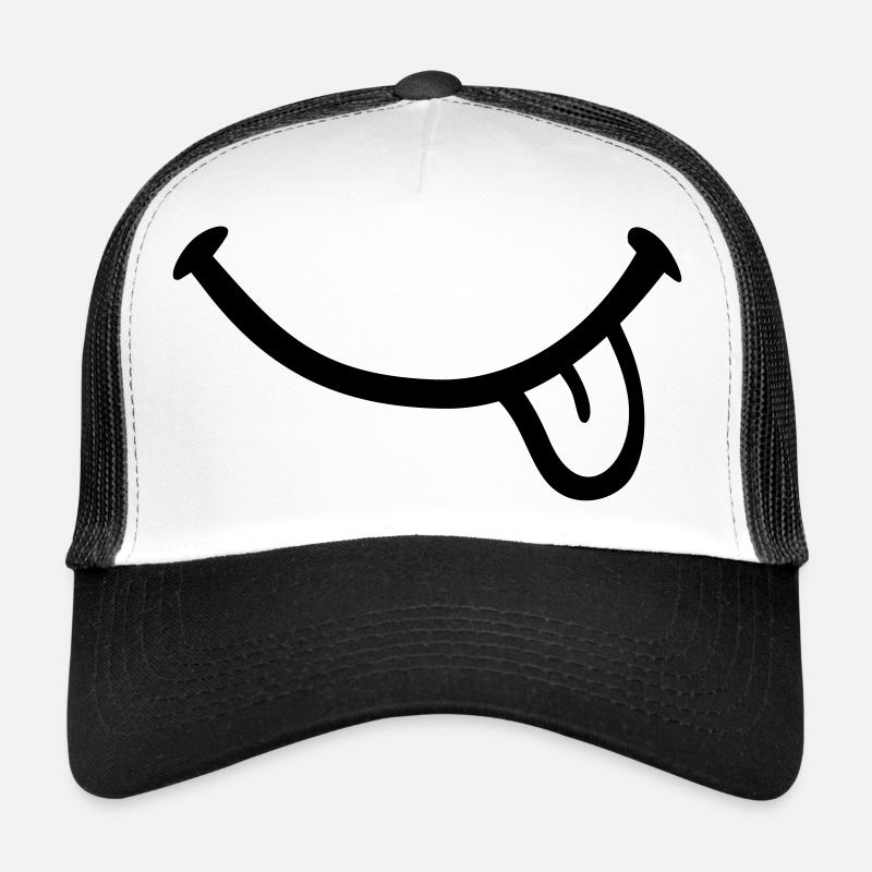Smiley Tongue Trucker Cap